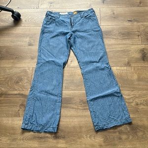Pilcro linen blend pant size 28